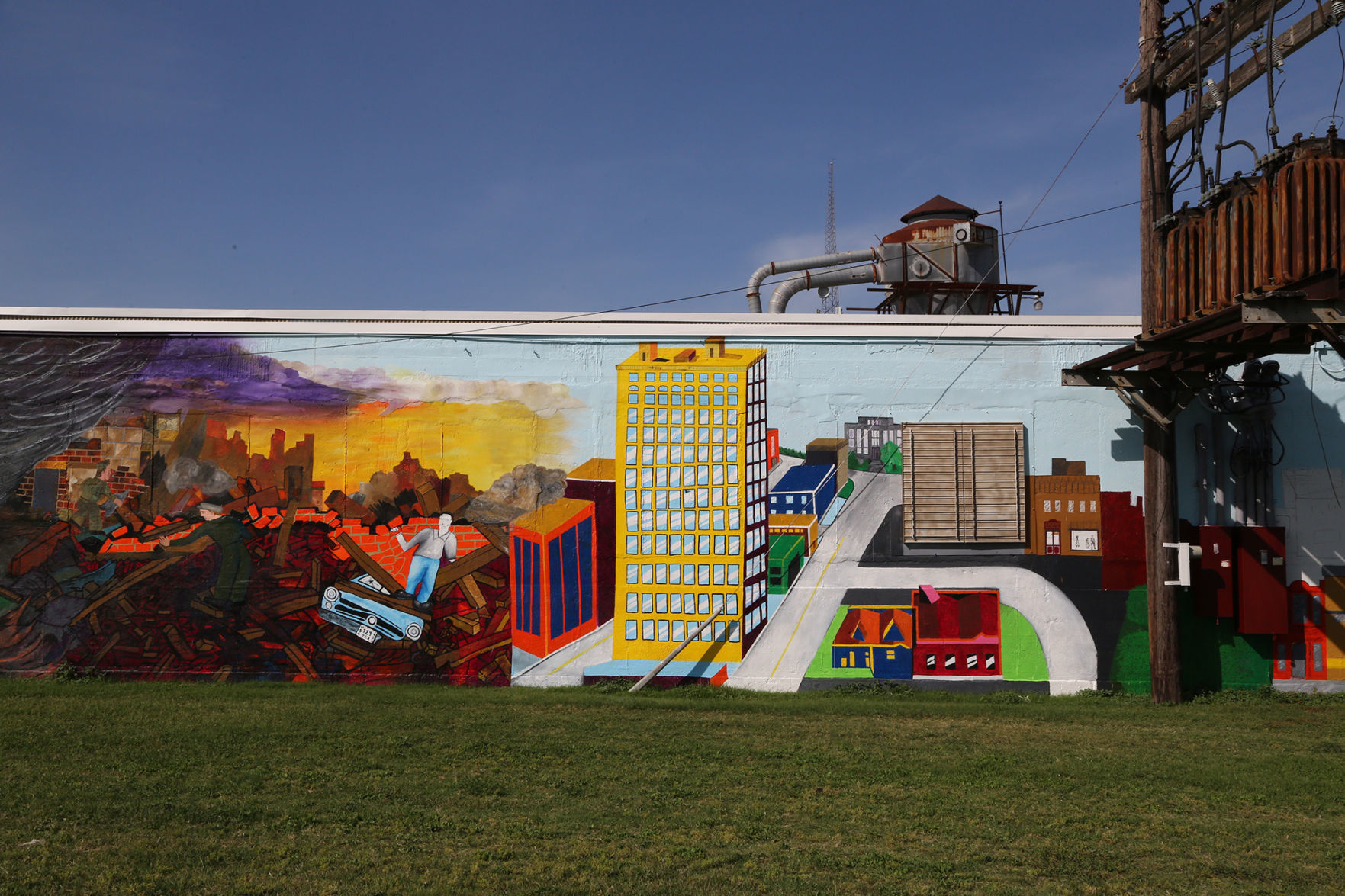 Diversified mural